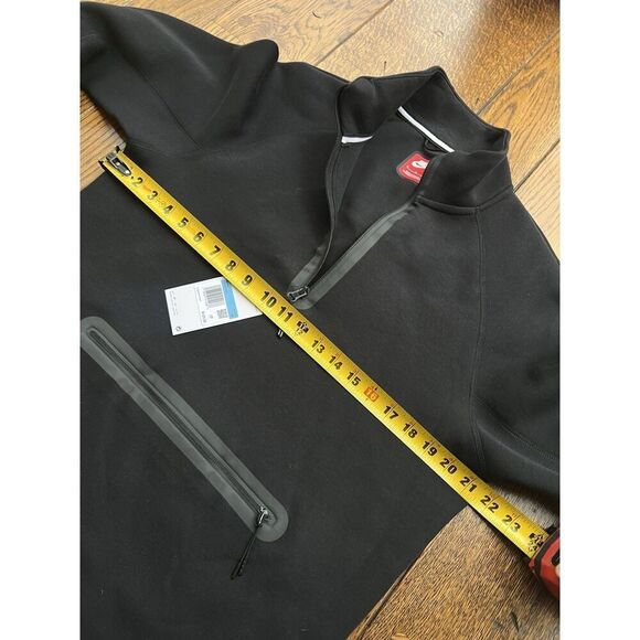 Nike Sportswear Tech Fleece Men's 1/2-Zip Sweatshirt Black NWT FB7998-010 Med - Picture 7 of 8